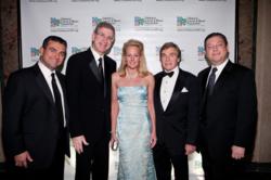 Honorees Buddy Valastro and Muffie Potter Aston join Chairman Les Lieberman, Dr. Sherrell Aston, and President Ron Iervolino